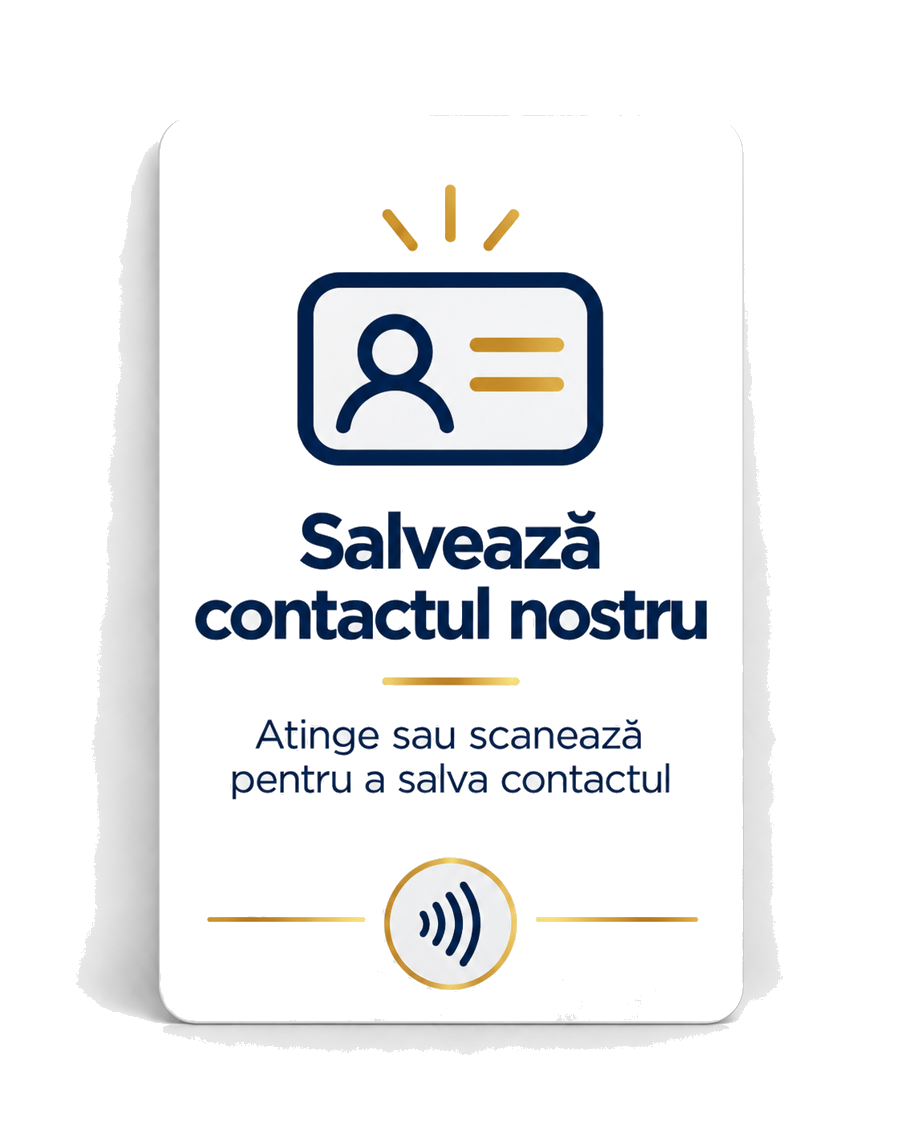 Card NFC Salvare Contact